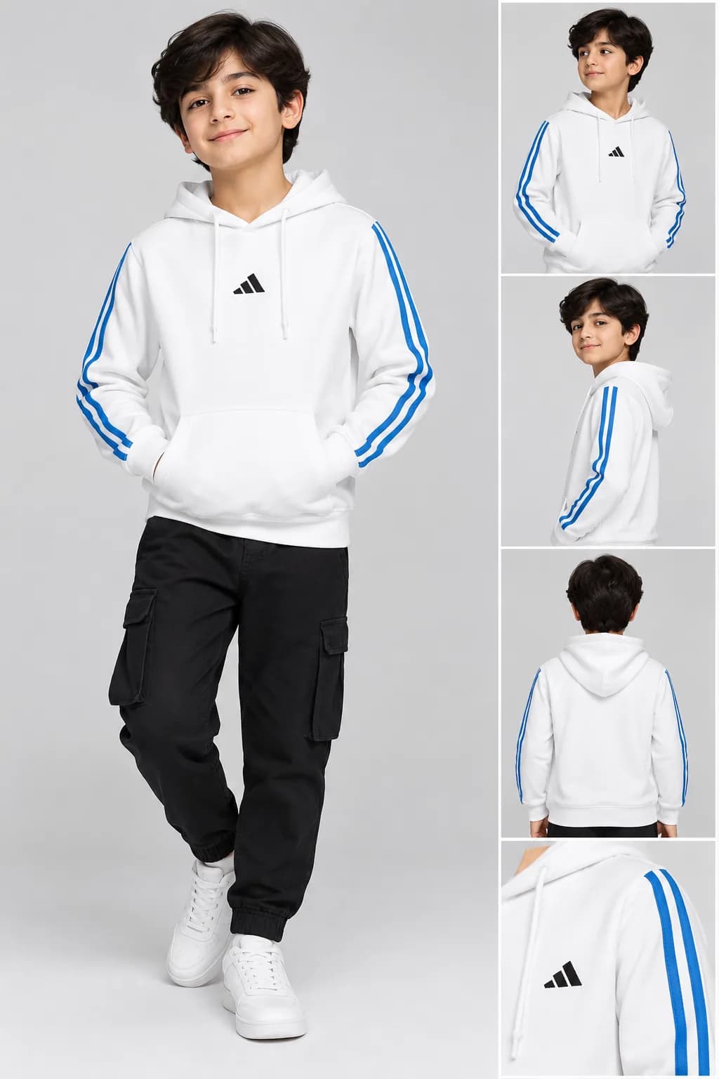 Kids Hooded Fleece